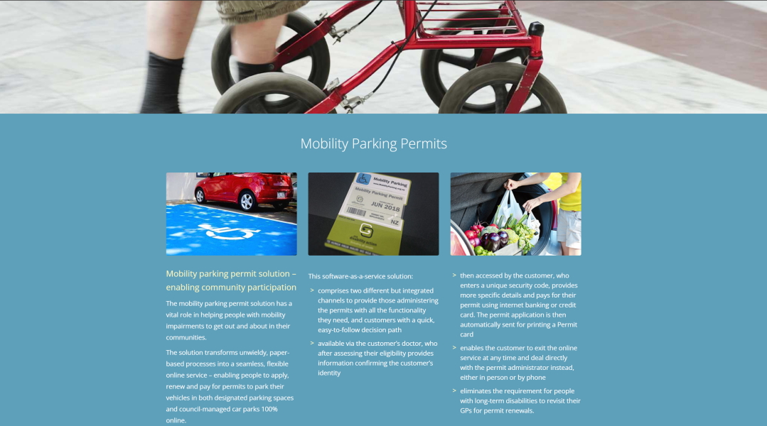 Mobility Parking Permits
